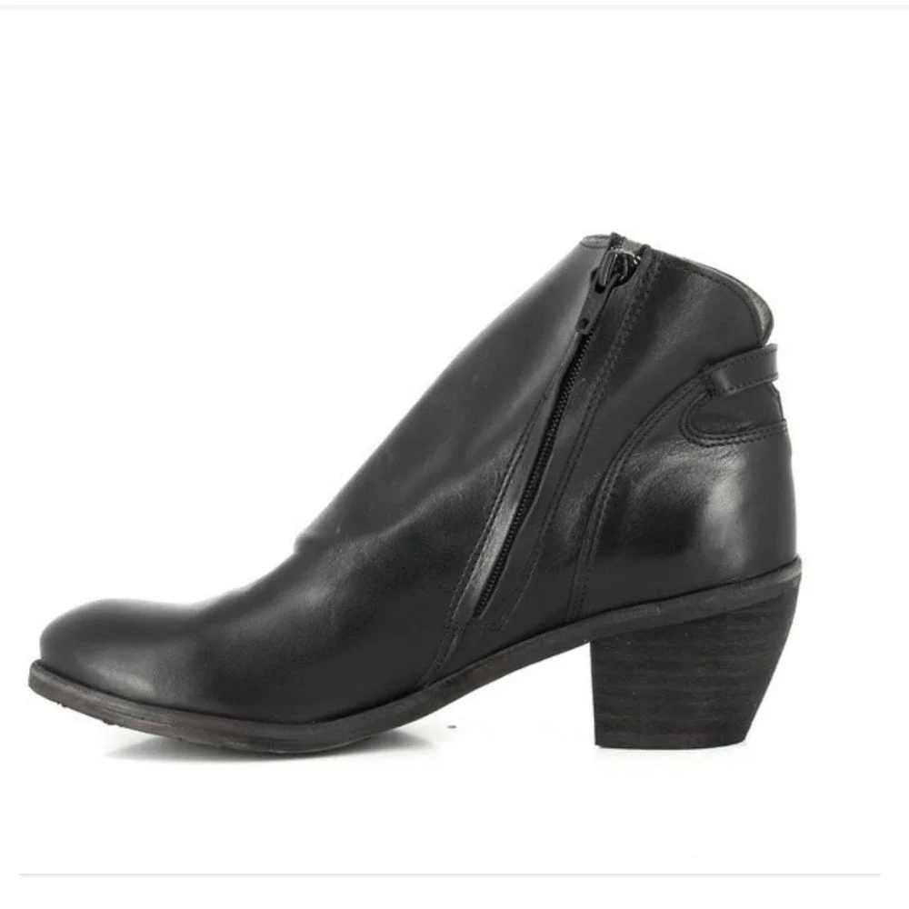Felmini A130 Coal‎ Black Ankle Boot EU39 US7